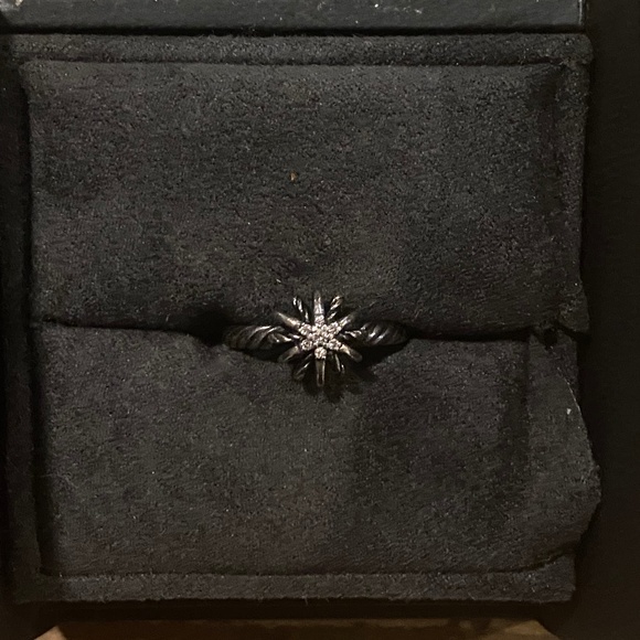 David Yurman Starburst Diamond Ring - Picture 1 of 6